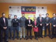 Manel Fernández reúne aos patrocinadores de VIDE con motivo das festas do nadal. 18.12.13