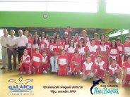 Presentación do club na piscina de Teis