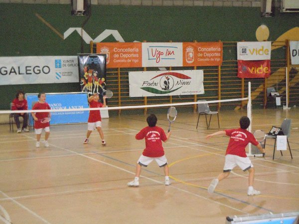 Campionato galego Sub-9 e Sub-15 de bádminton celebrado en Vigo. 12.03.11. 