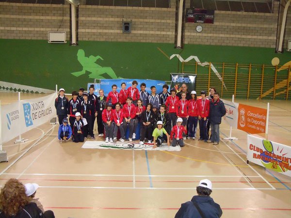 Campionato galego Sub-9 e Sub-15 de bádminton celebrado en Vigo. 12.03.11. 