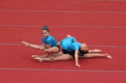 Campionato de España de ximnasia acrobática. Marín, maio de 2015